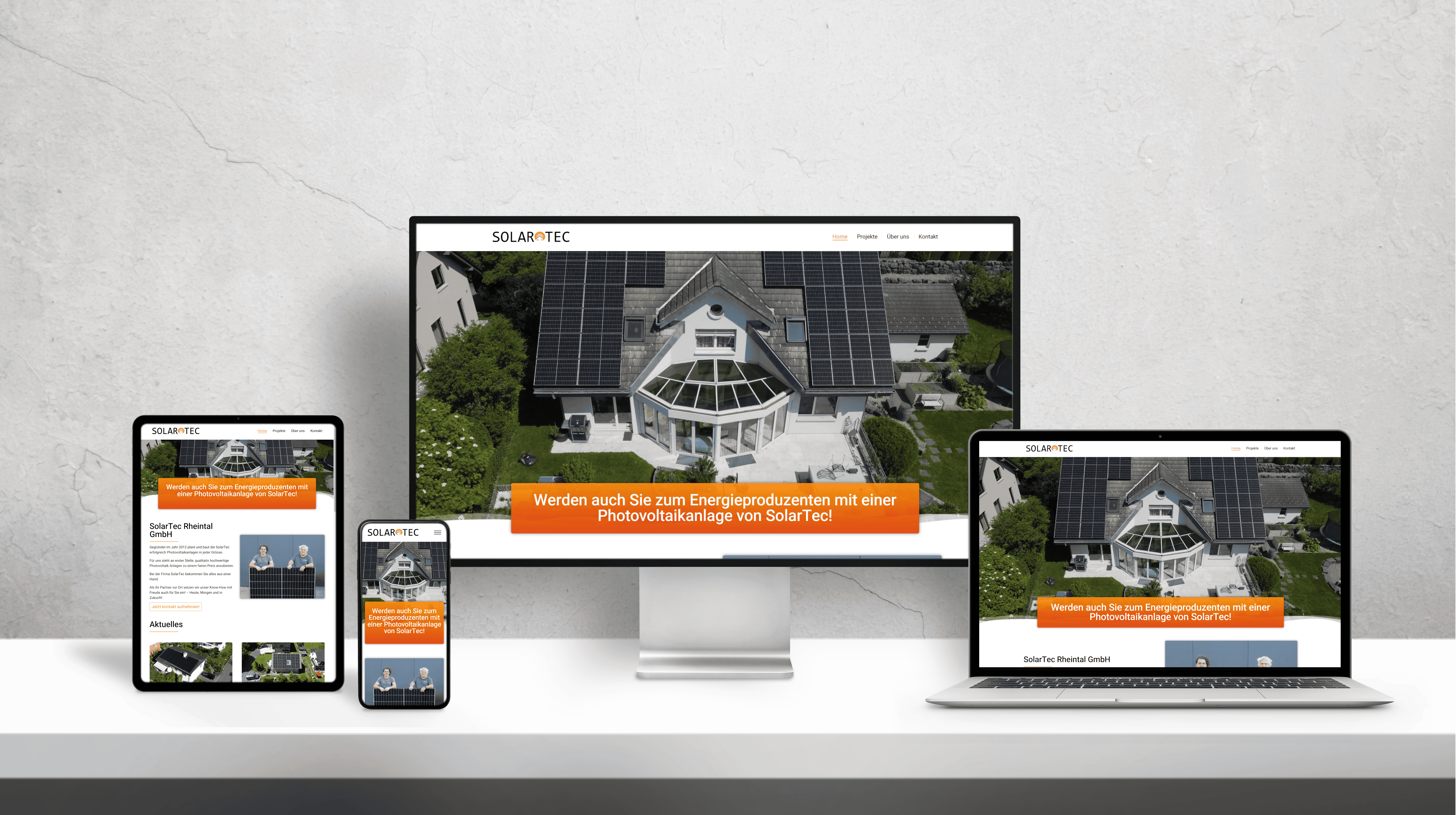 Mehr über den Artikel erfahren Neues Webdesign für SolarTec Rheintal GmbH – Klar, modern und nutzerfreundlich