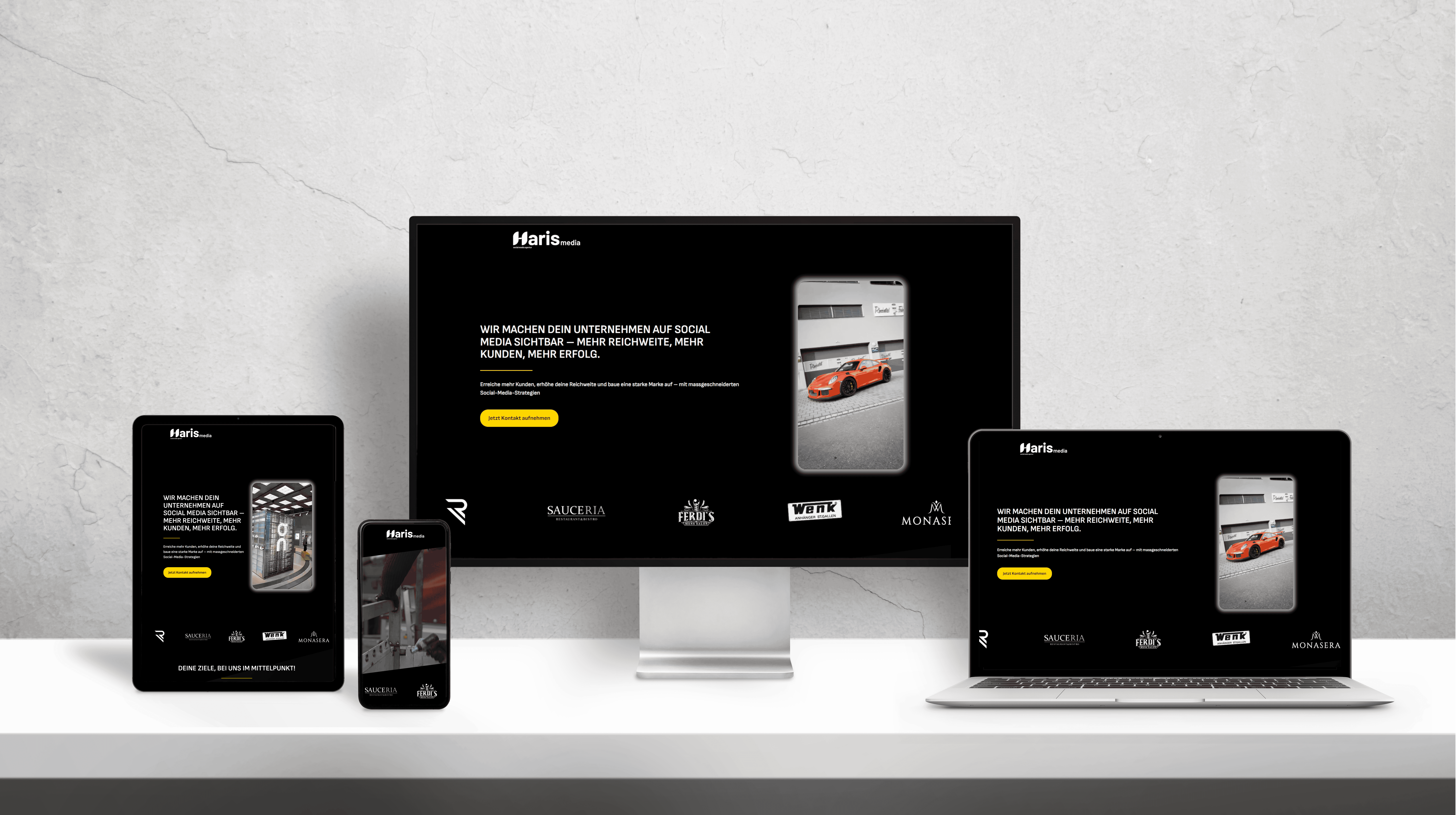 Mehr über den Artikel erfahren Modern, schnell, einzigartig – die neue Website von Haris Media ist live! 🎉